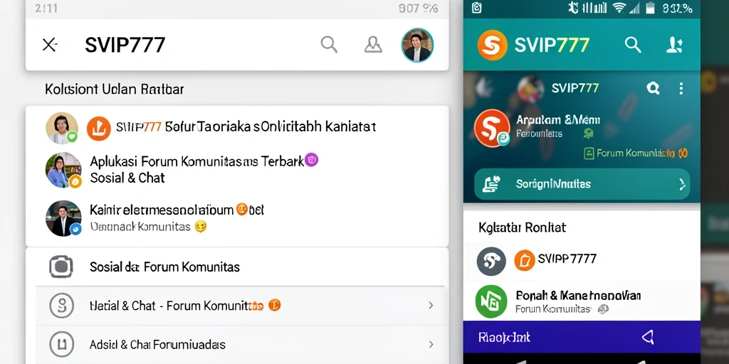 Tampilan antarmuka SVIP777 yang menarik dan mudah digunakan.