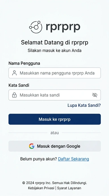 Masuk ke Akun rprprp dan Nikmati Fitur Terbaik